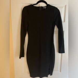 Lulu’s Black Midi Dress